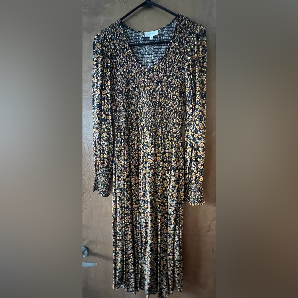 Bohme floral midi dress